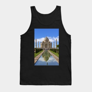 Taj Mahal with reflection. Tank Top